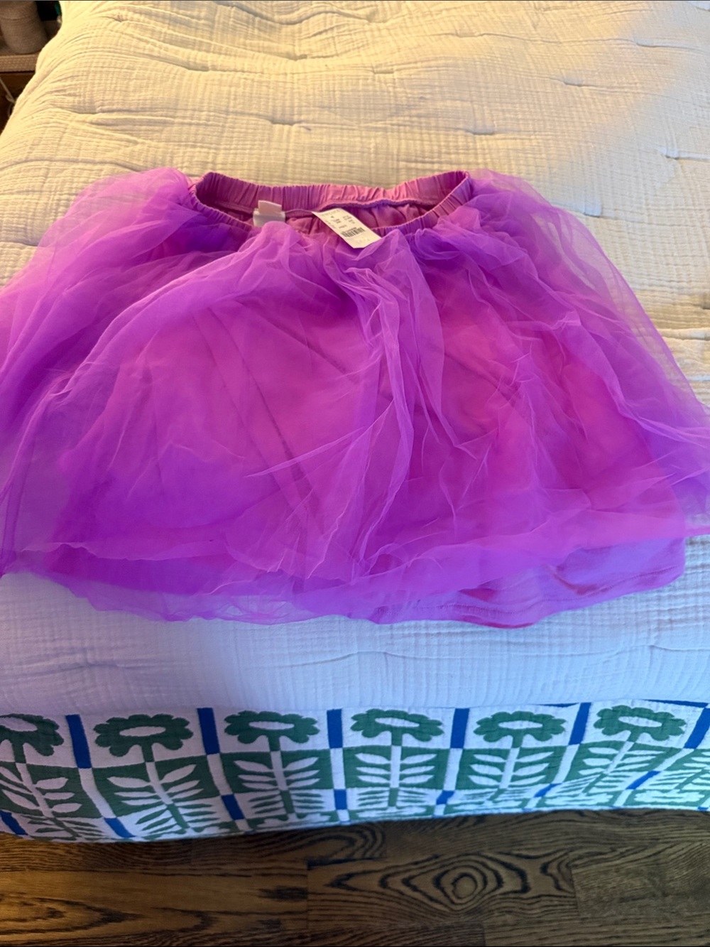 NWT Crewcuts Purple Tulle Skirt
